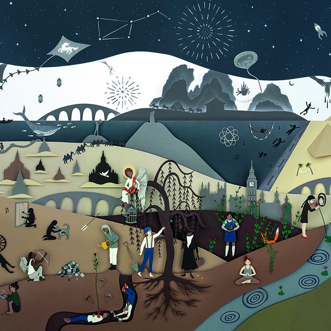 Mural School Dining Room