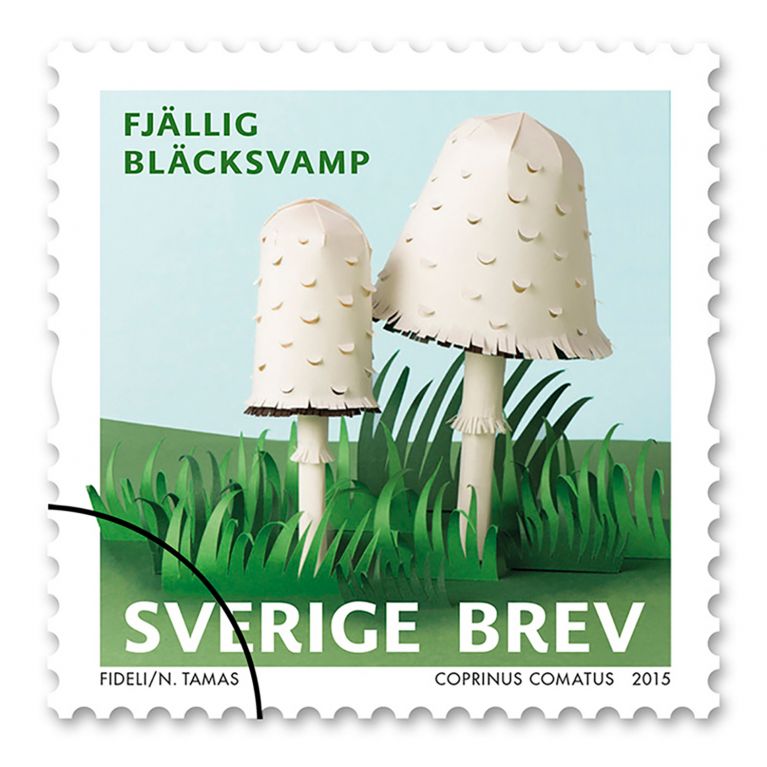 Stamp Swedish Mail