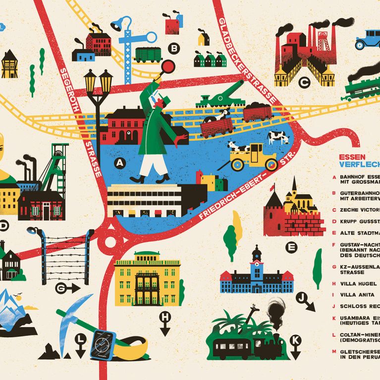 Map Green Center Historic