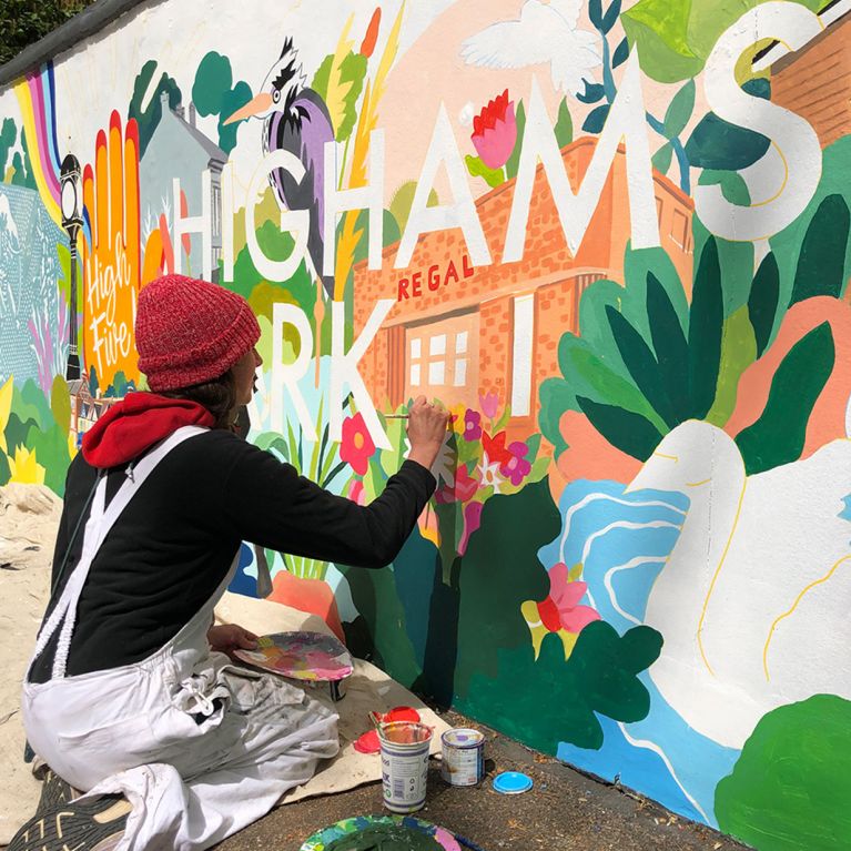 Mural Higham Park