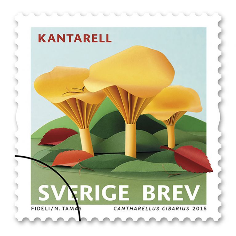 Stamp Swedish Mail