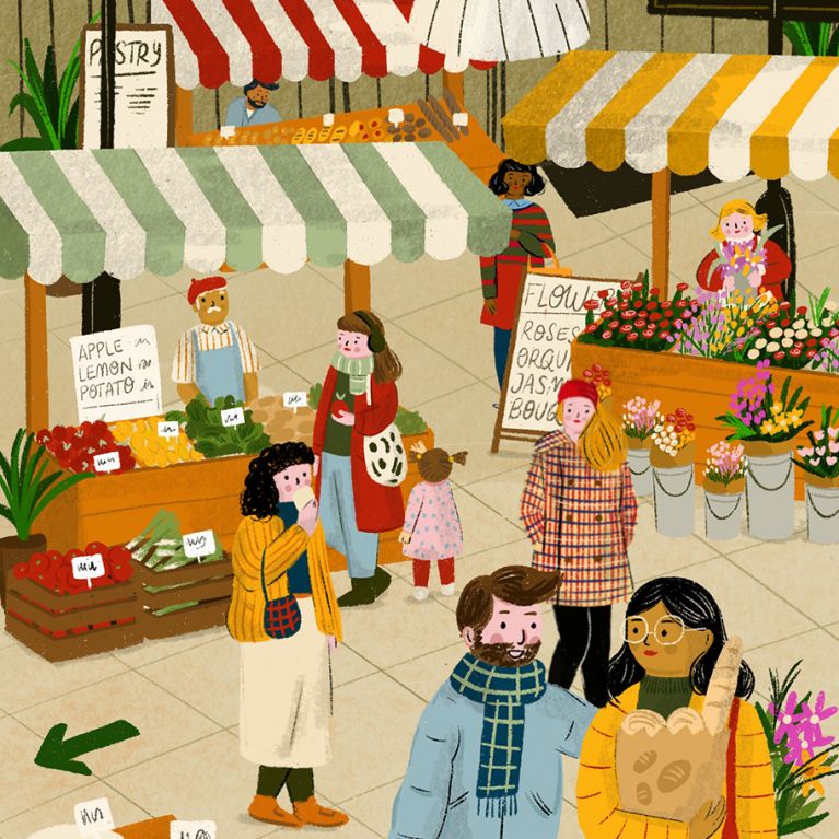 AT THE MARKET