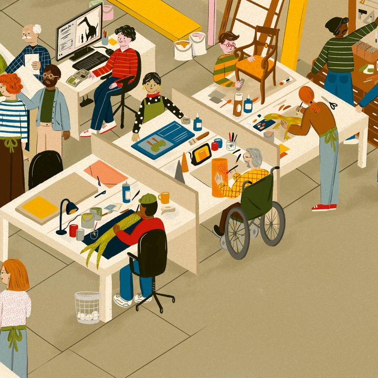 BEEING CREATIVE IN THE MUSEUM