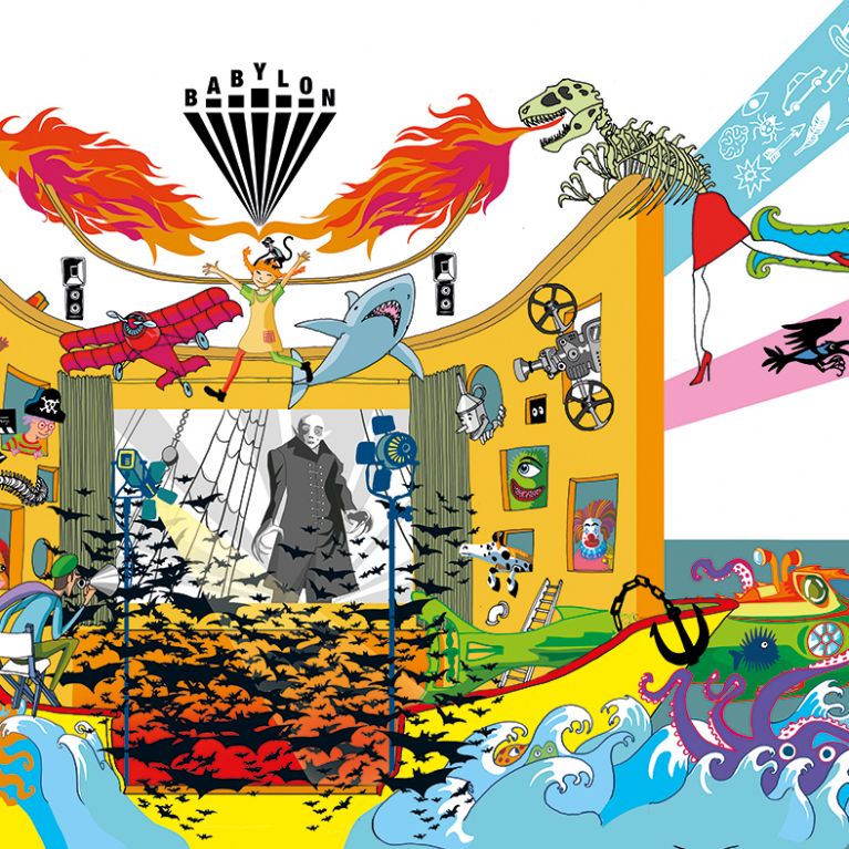 Cinema Babylon Berlin Bus