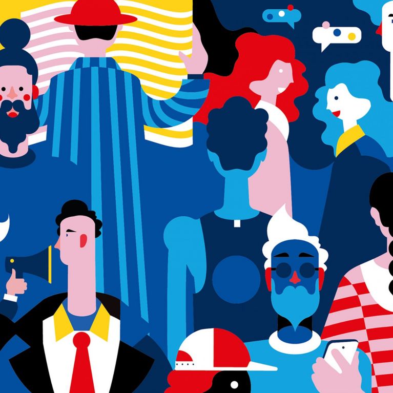 The people talk already