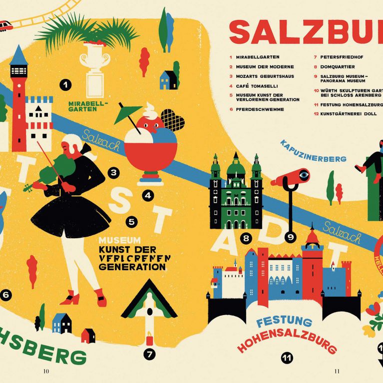 Map Salzburg